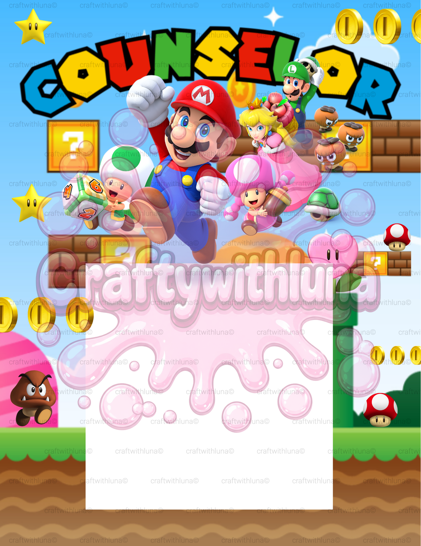 Teacher Gift Board EMPTY βοΈπβ¨