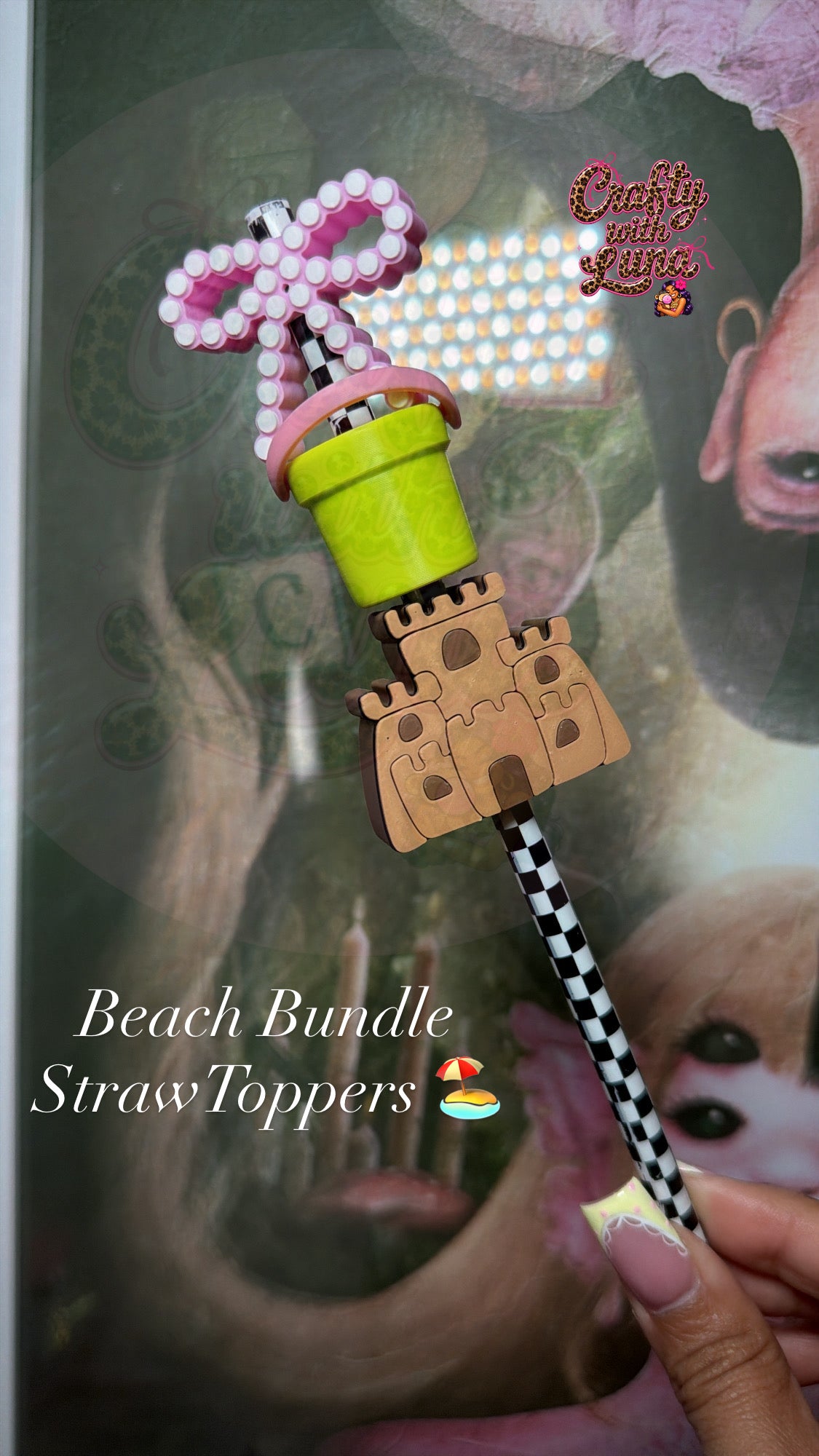 Beach Bundle StrawToppers ๐๏ธ