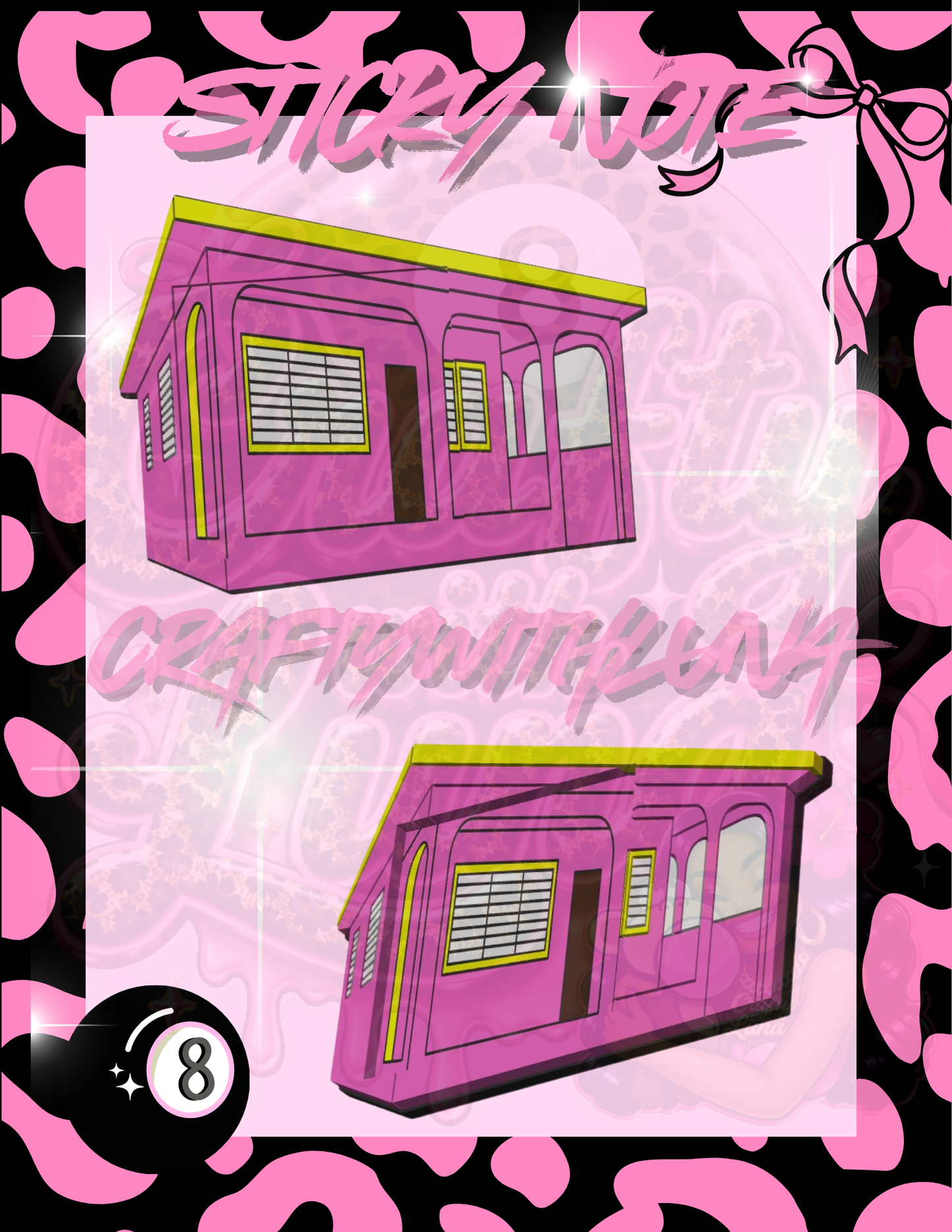 La Casita Sticky Note Holder