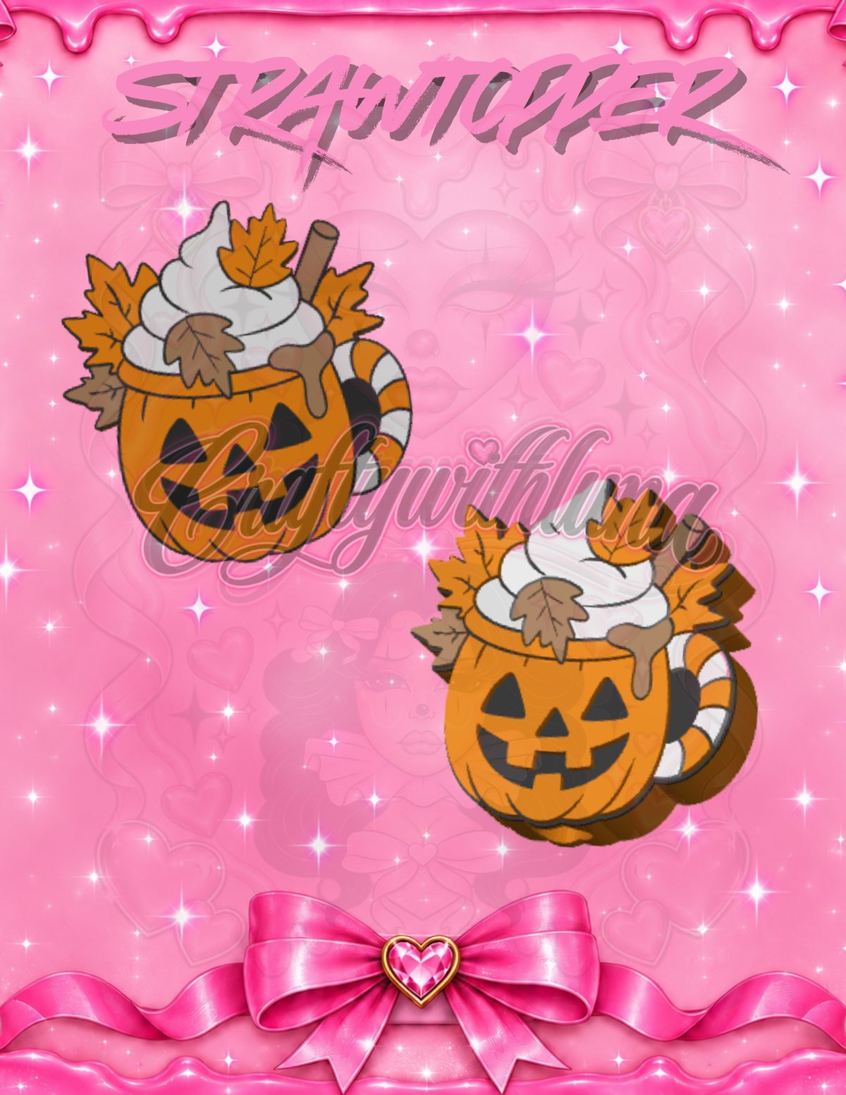 Pumpkin Spice Strawtopper