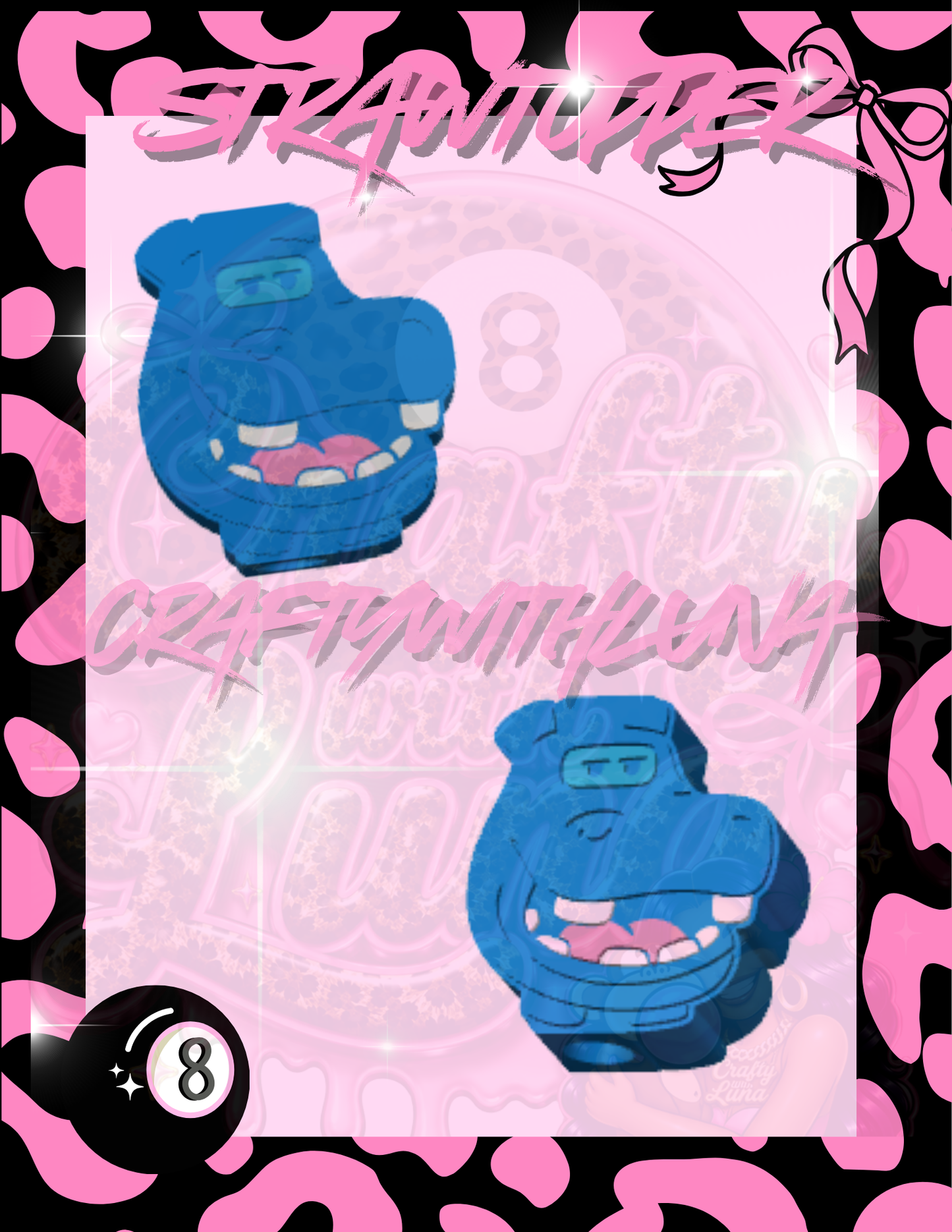 Toystory Hippo Strawtopper