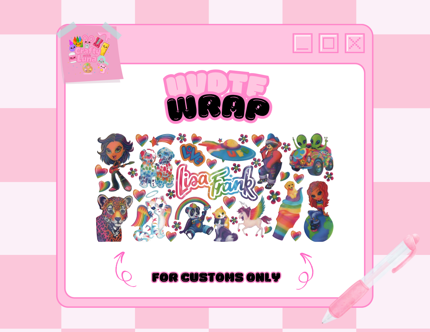 Lisa Frank Holographic LF1