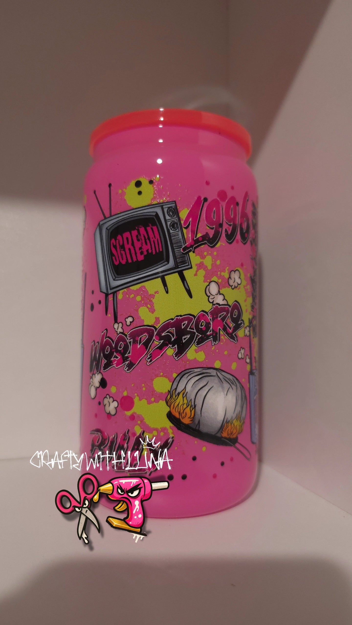 Glass Ghost Face 👻