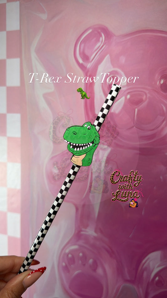 T-Rex StrawTopper 🦖
