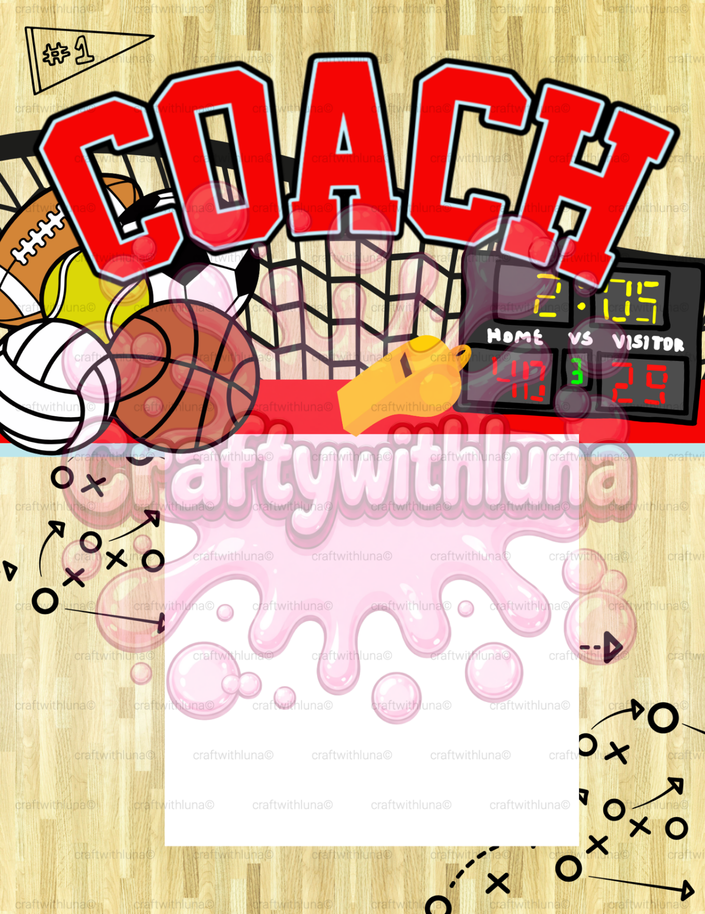 Teacher Gift Board EMPTY ✏️🎀✨
