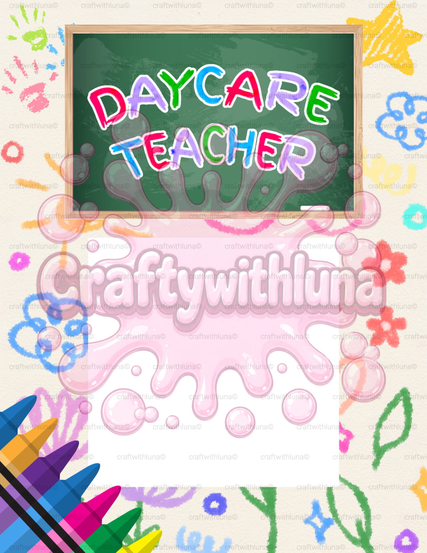 Teacher Gift Board EMPTY ✏️🎀✨