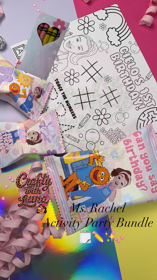 Singing Teacher Activity Party Bundle 🗒️✏️✨