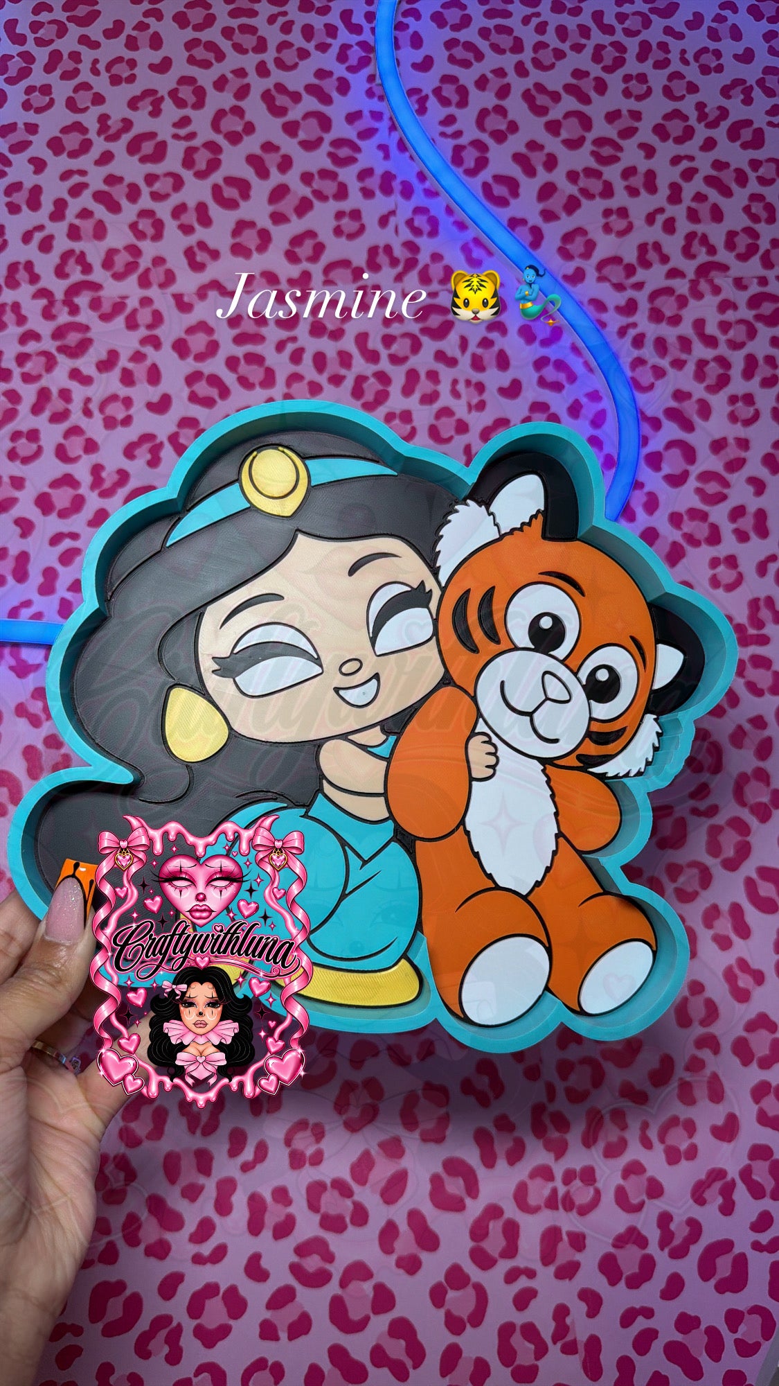 Jasmine Trinket Tray 🐯🧞‍♂️