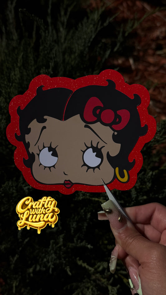 Betty Boop🌹✨Soft Glitter
