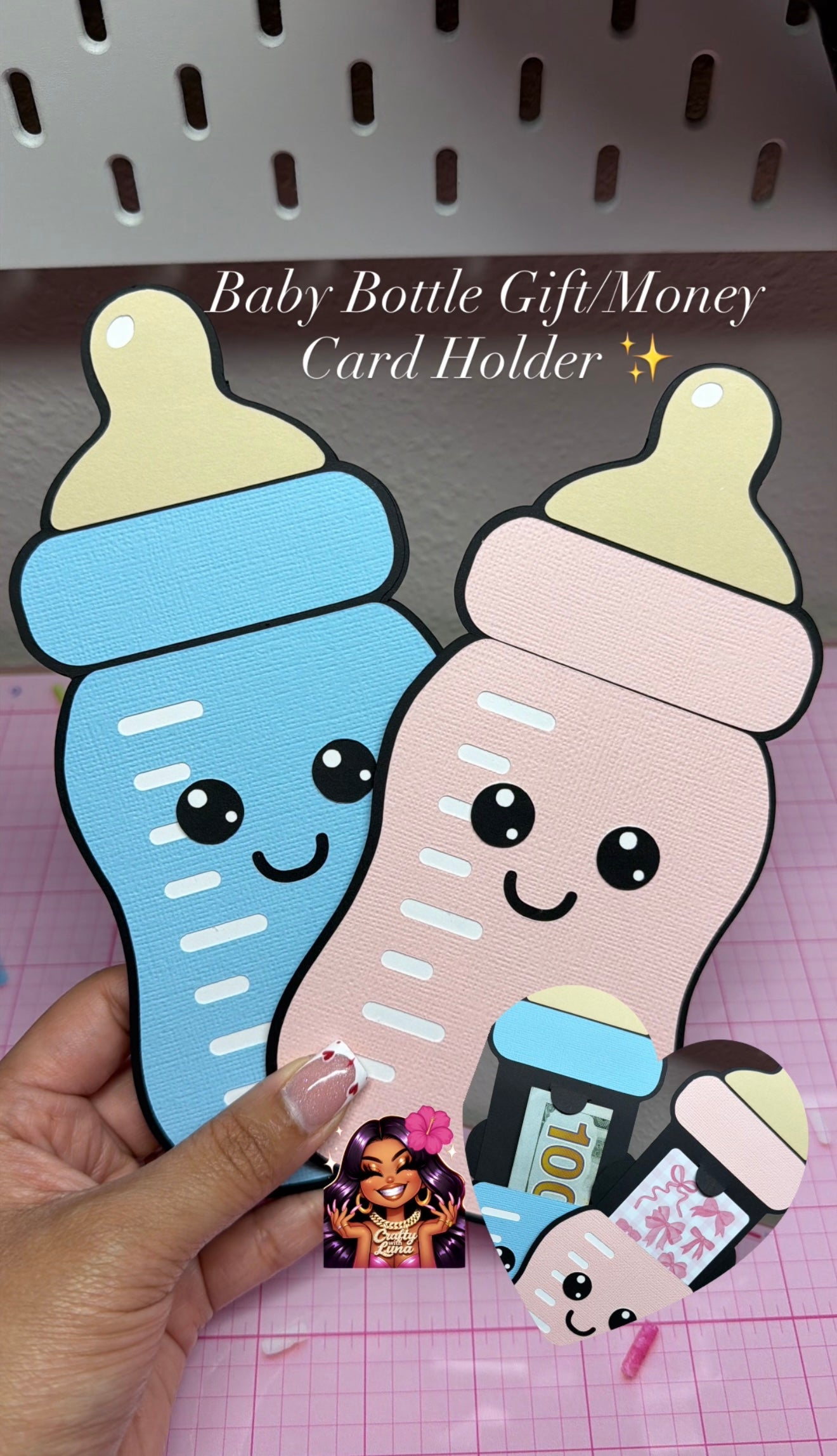 Baby Bottle Gift/Money Holder 🍼