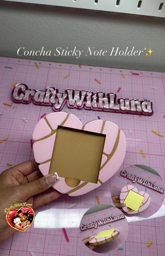 Concha sticky note holder ✨