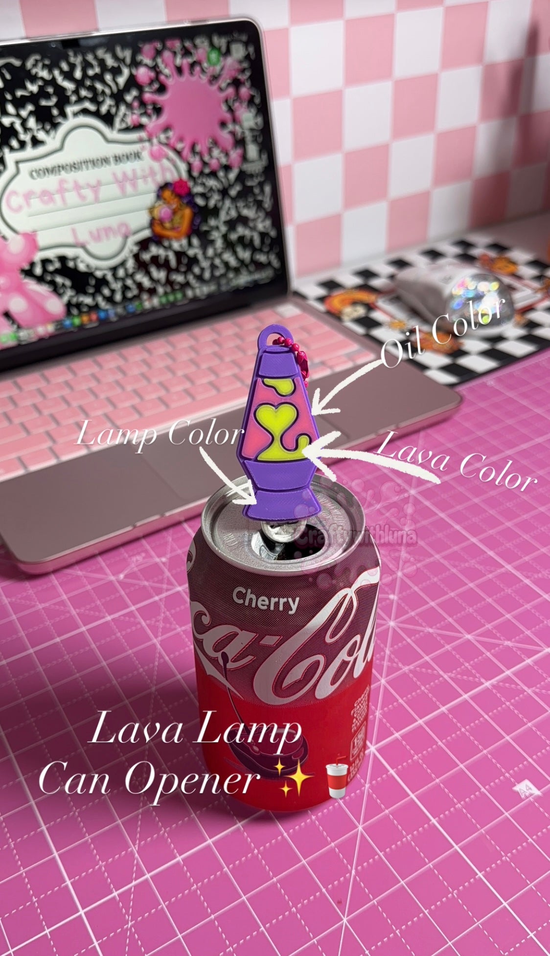 Lava Lamp Can Opener ✨🥤