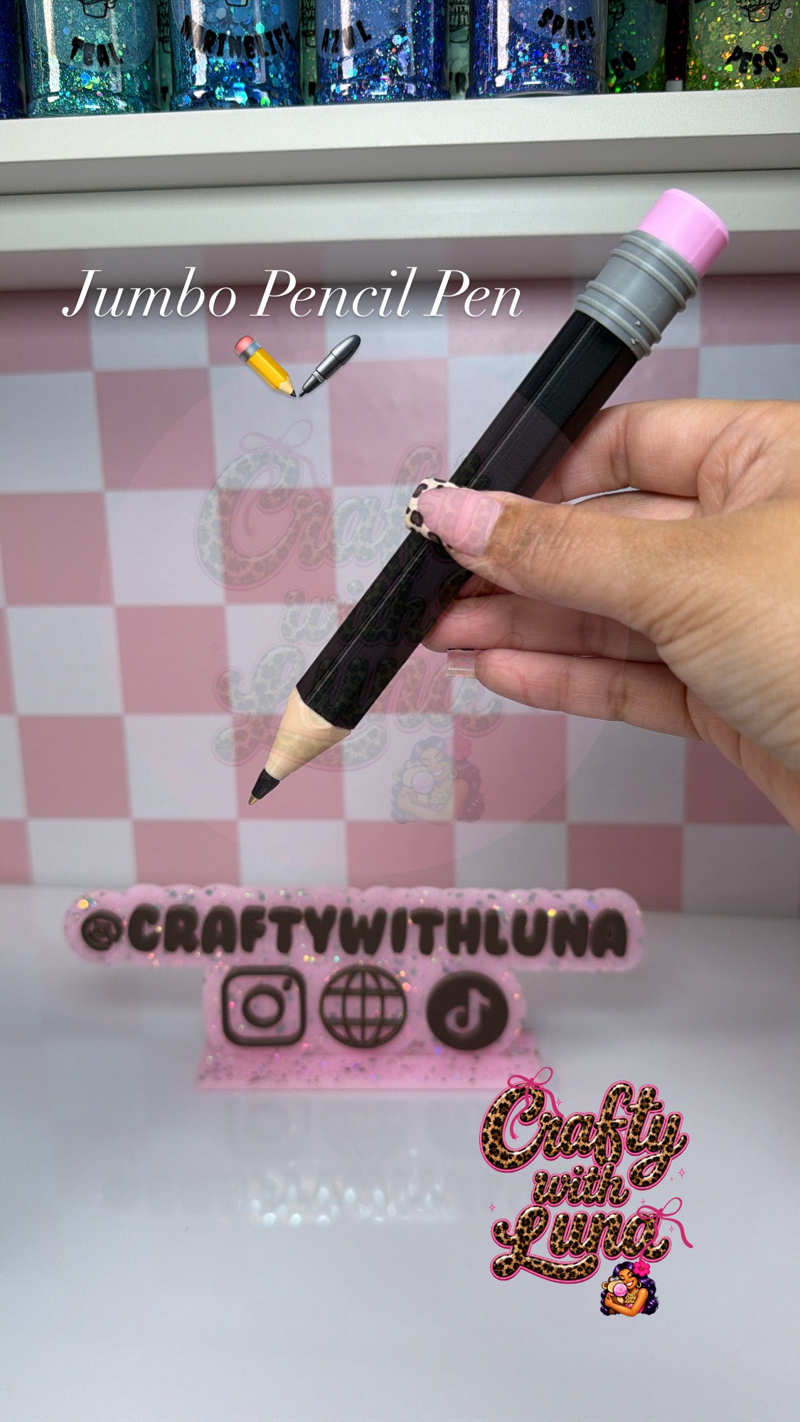 Jumbo Pencil Pen✏️🖊️