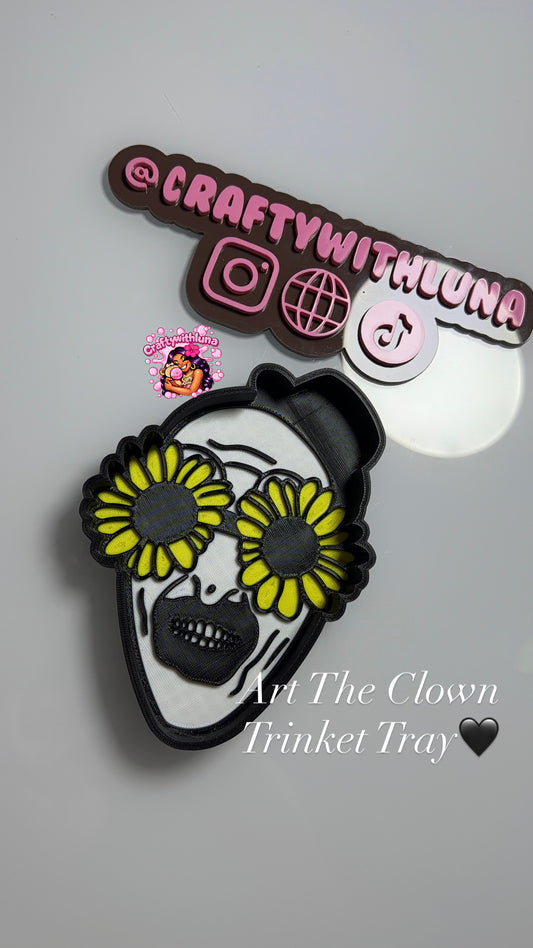 Art The Clown Trinket Tray 🖤✨