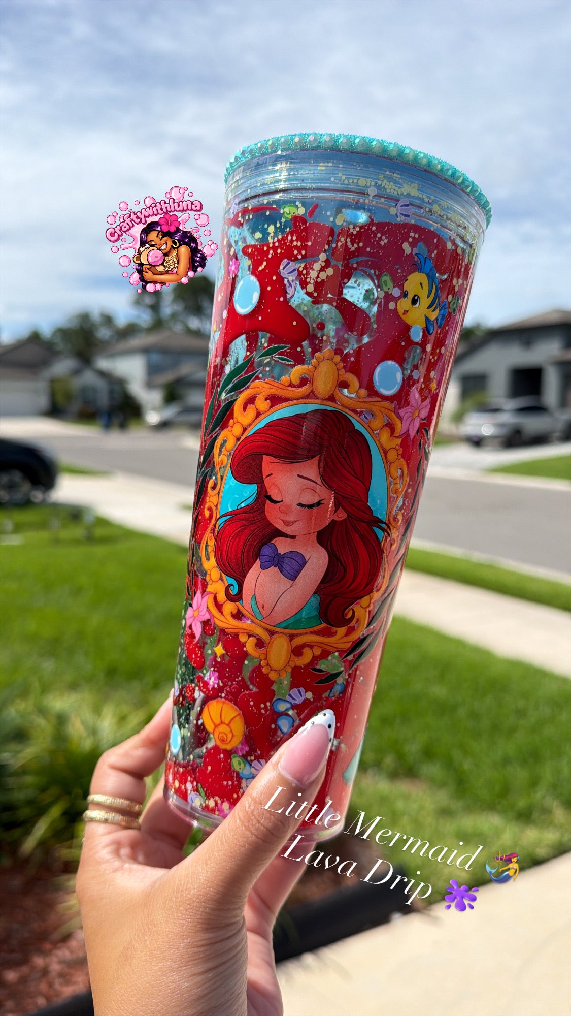 Mermaid Lava Drip 🫟 Premade