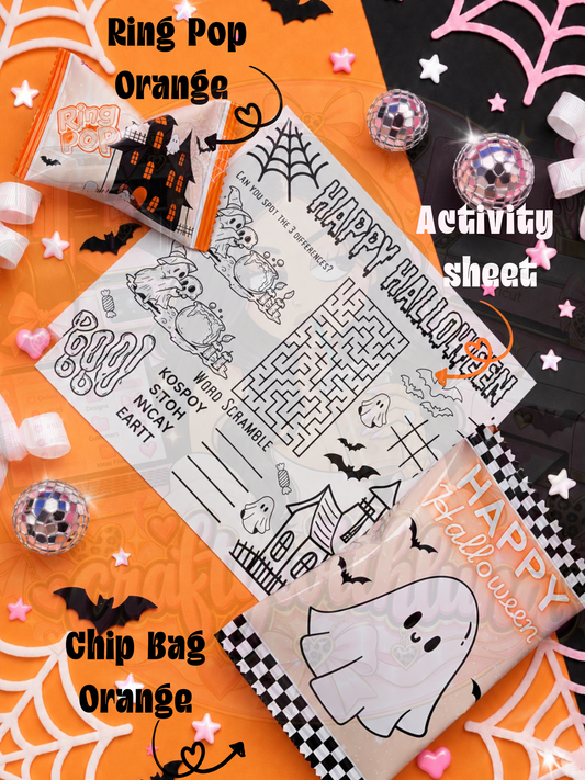 Halloween Favors Orange