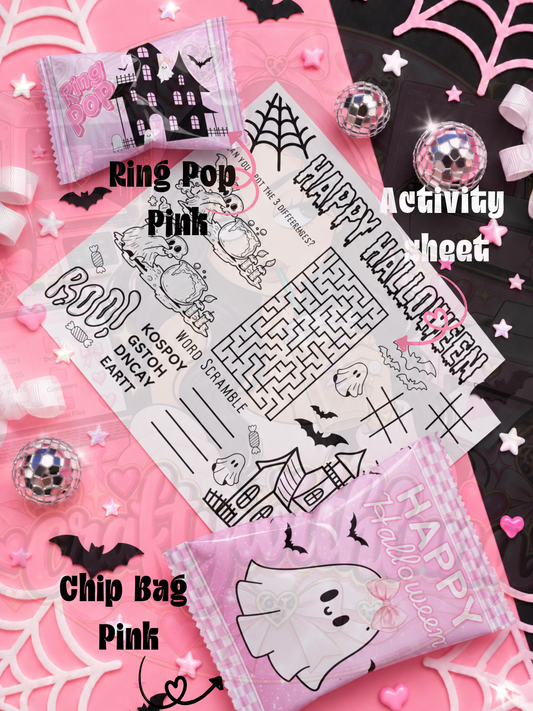 Halloween Favors Pink