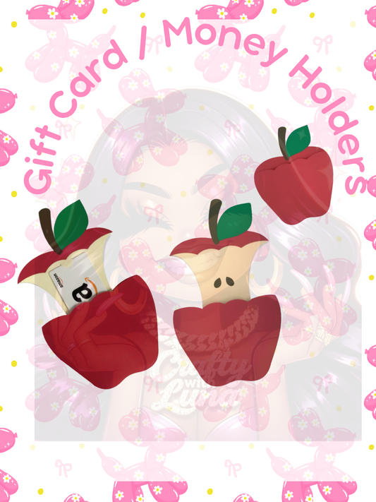 Apple Gift Card/ Money Holder 🍎✨