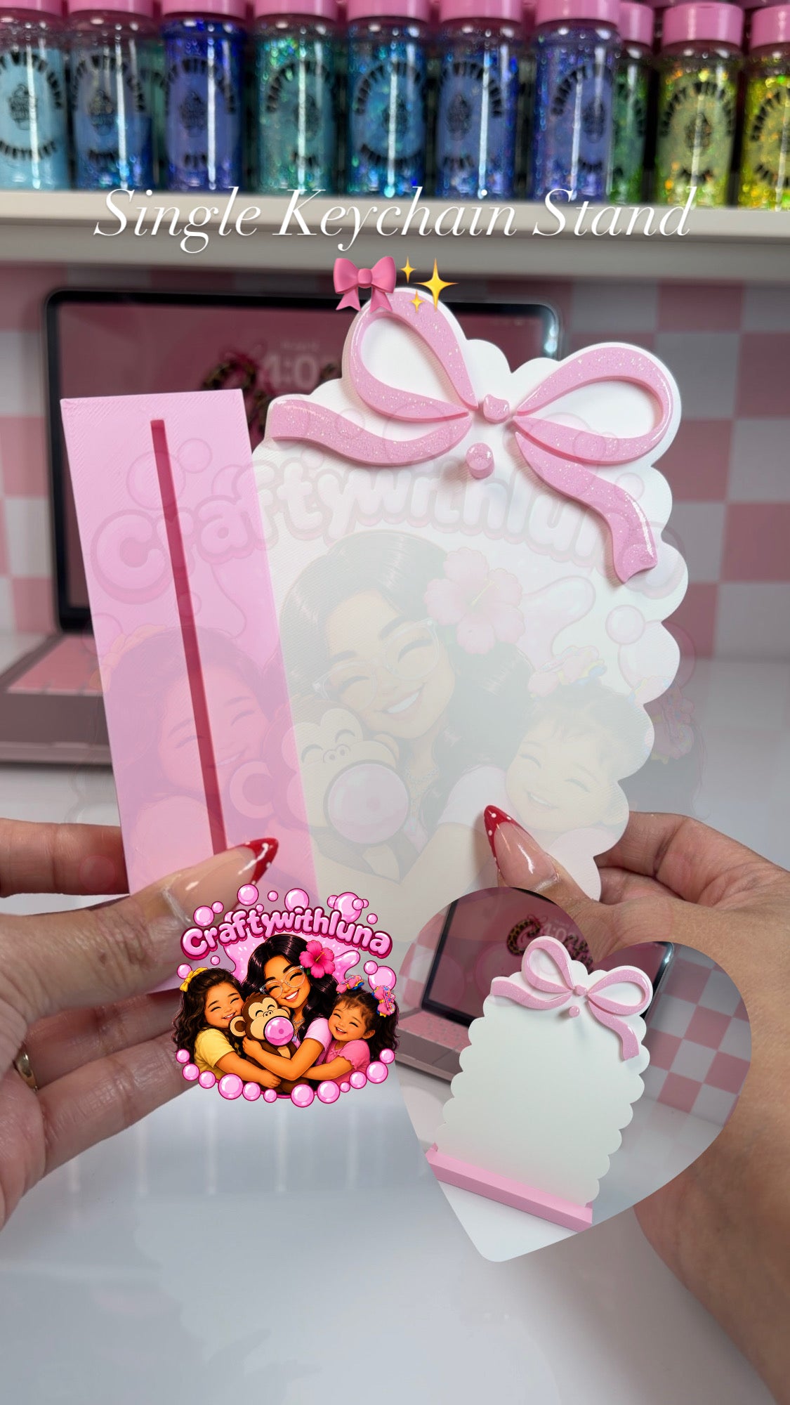 Single Keychain Stand🎀✨