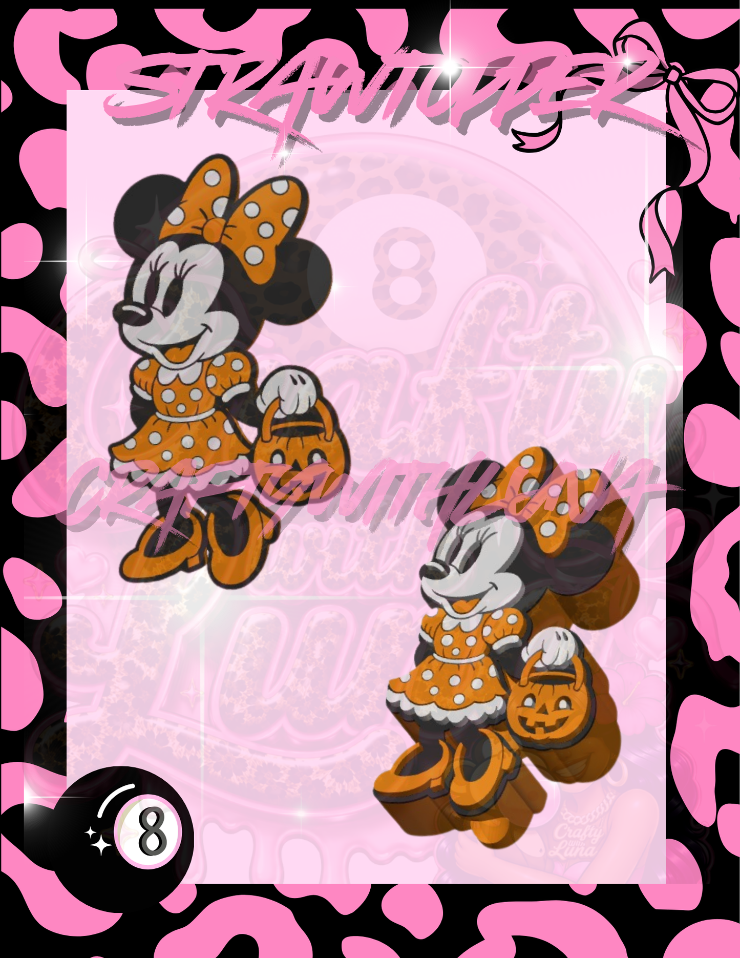Vintage Minnie Strawtopper