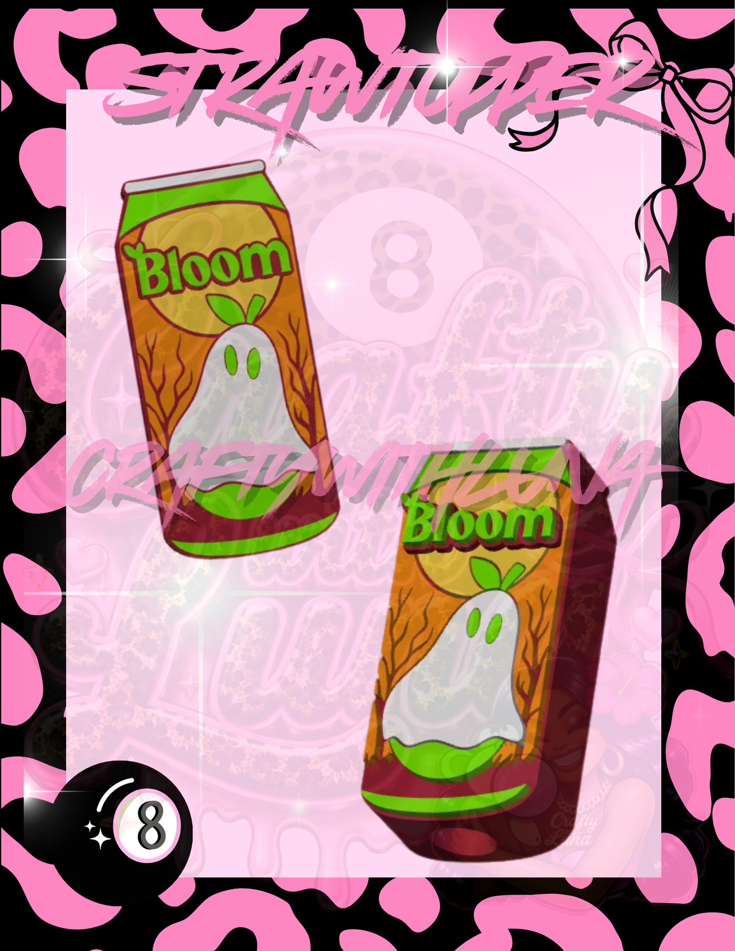 Bloom Ghost Strawtopper
