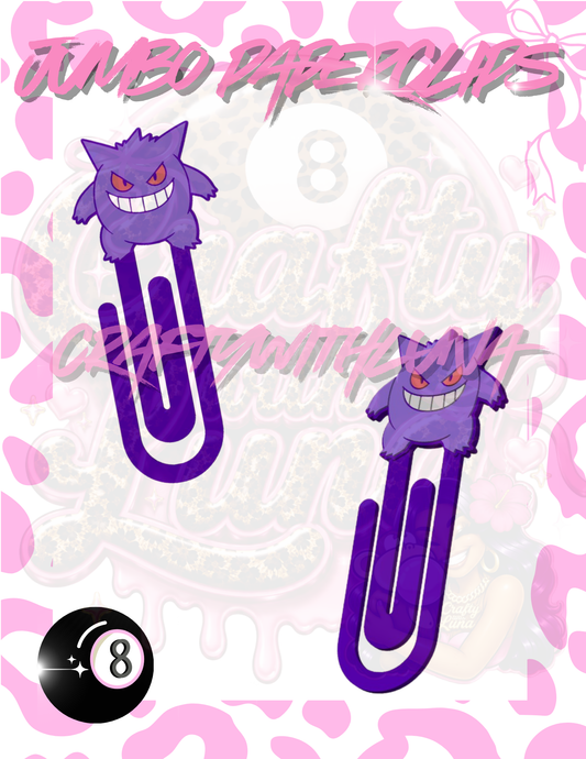 Gengar Jumbo Paperclip