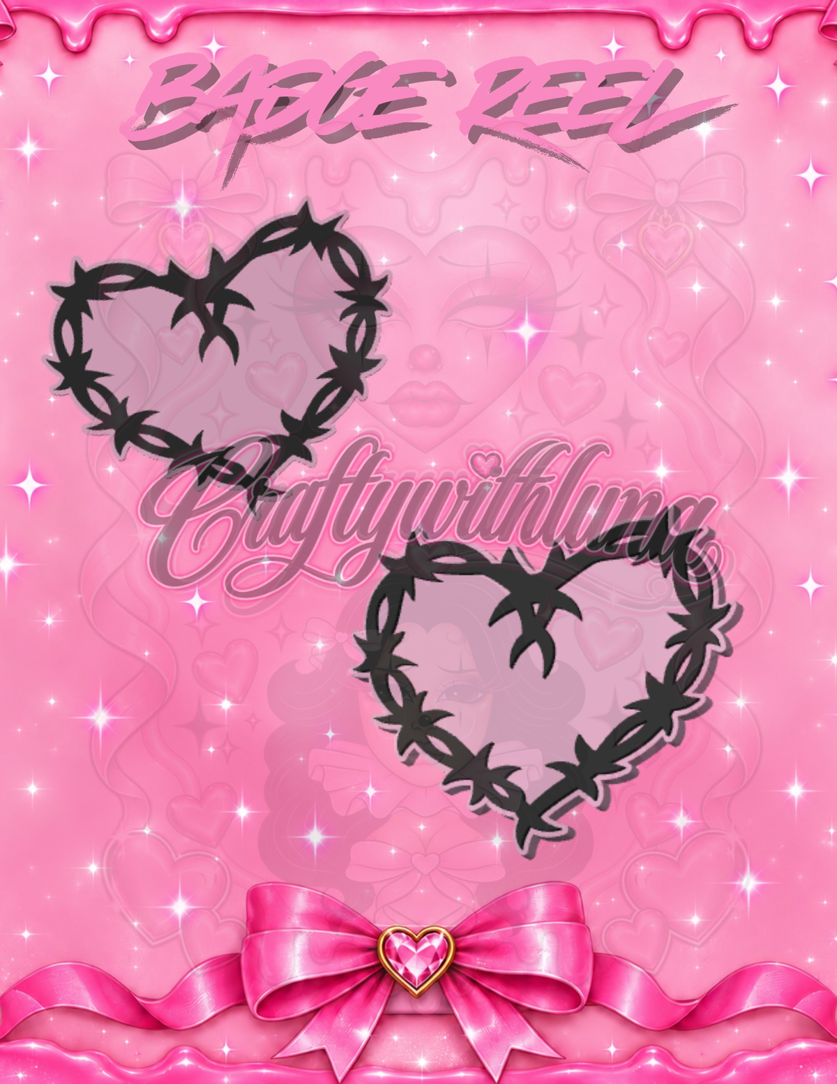 Heart With Thorns Badge Reel