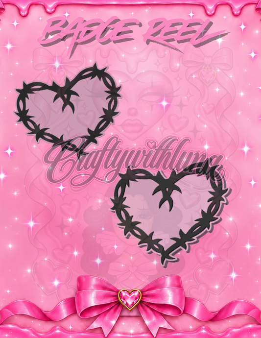 Heart With Thorns Badge Reel