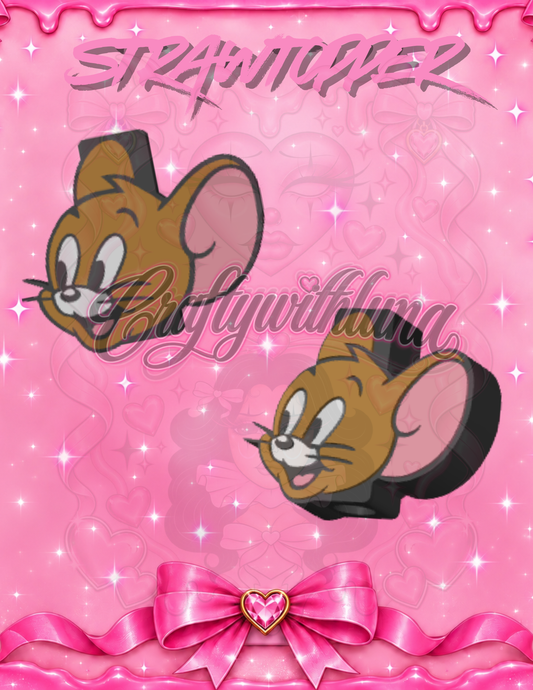 Jerry the mouse Strawtopper