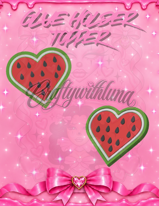 I love watermelon Glue Holder