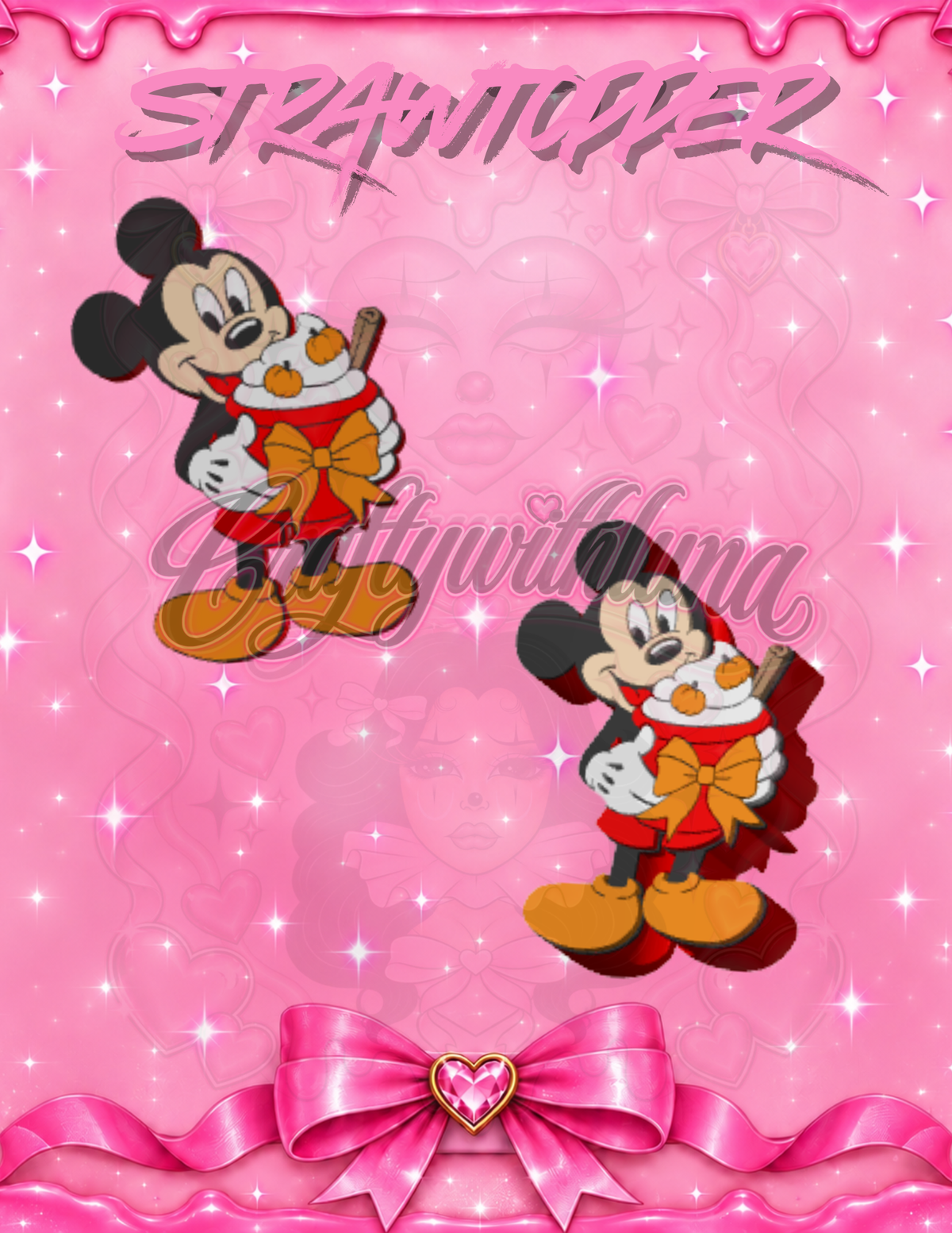 Fall Mickey Strawtopper