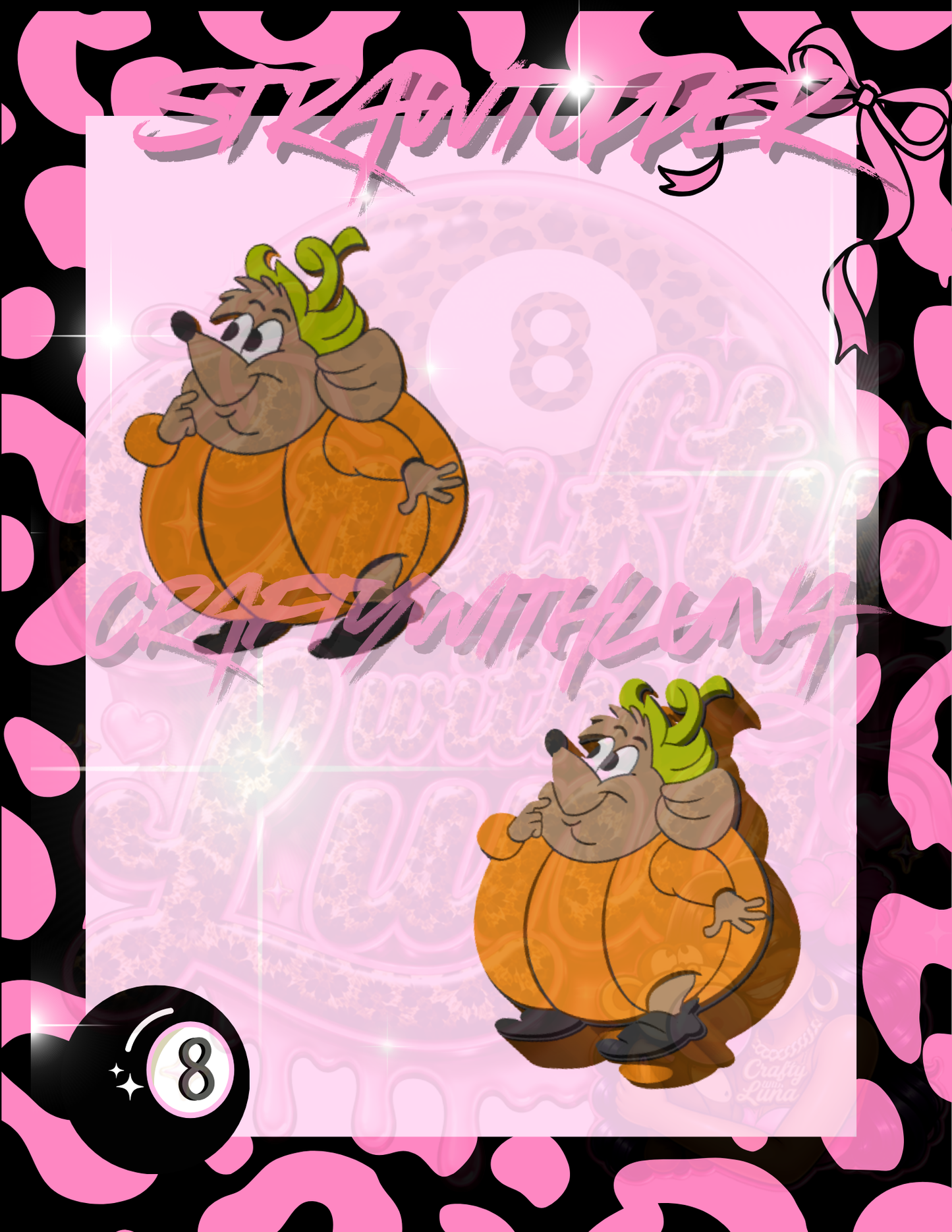 Gus Pumpkin Strawtopper