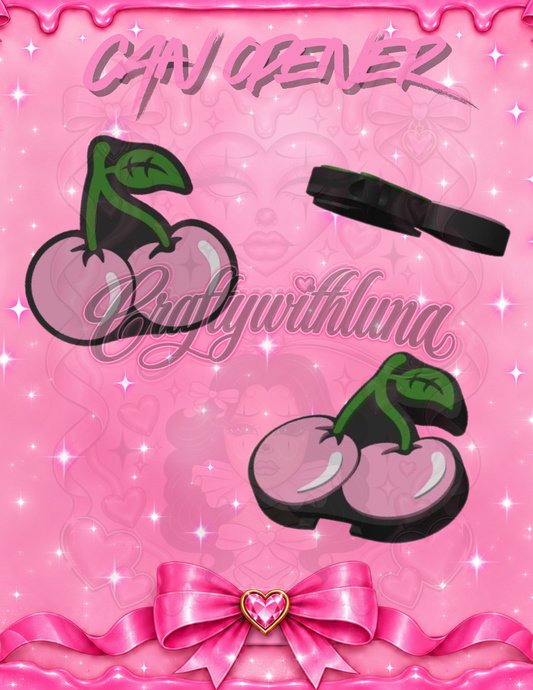 cherry Pink Can Opener