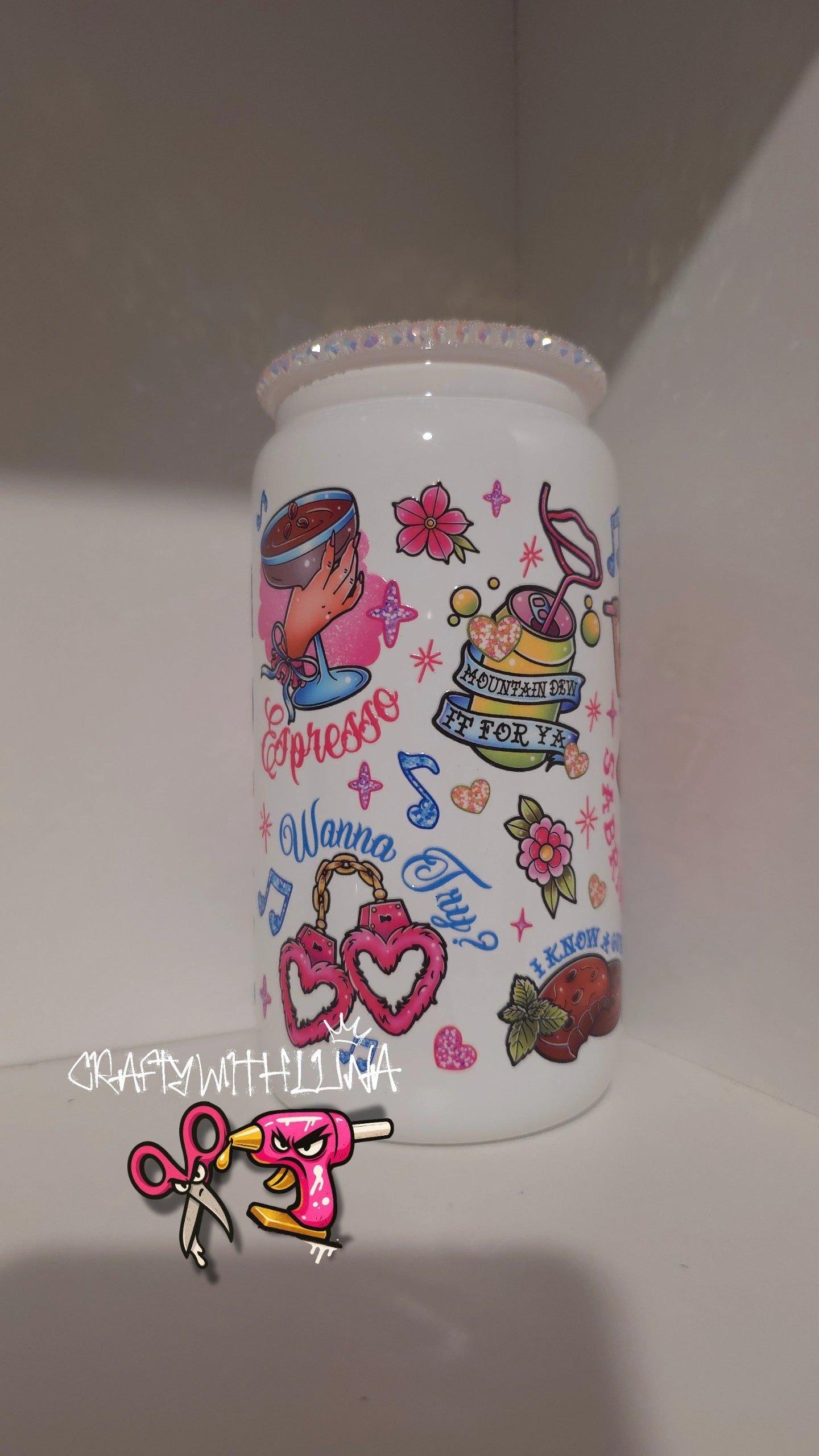 Glass Expresso Glass Premade