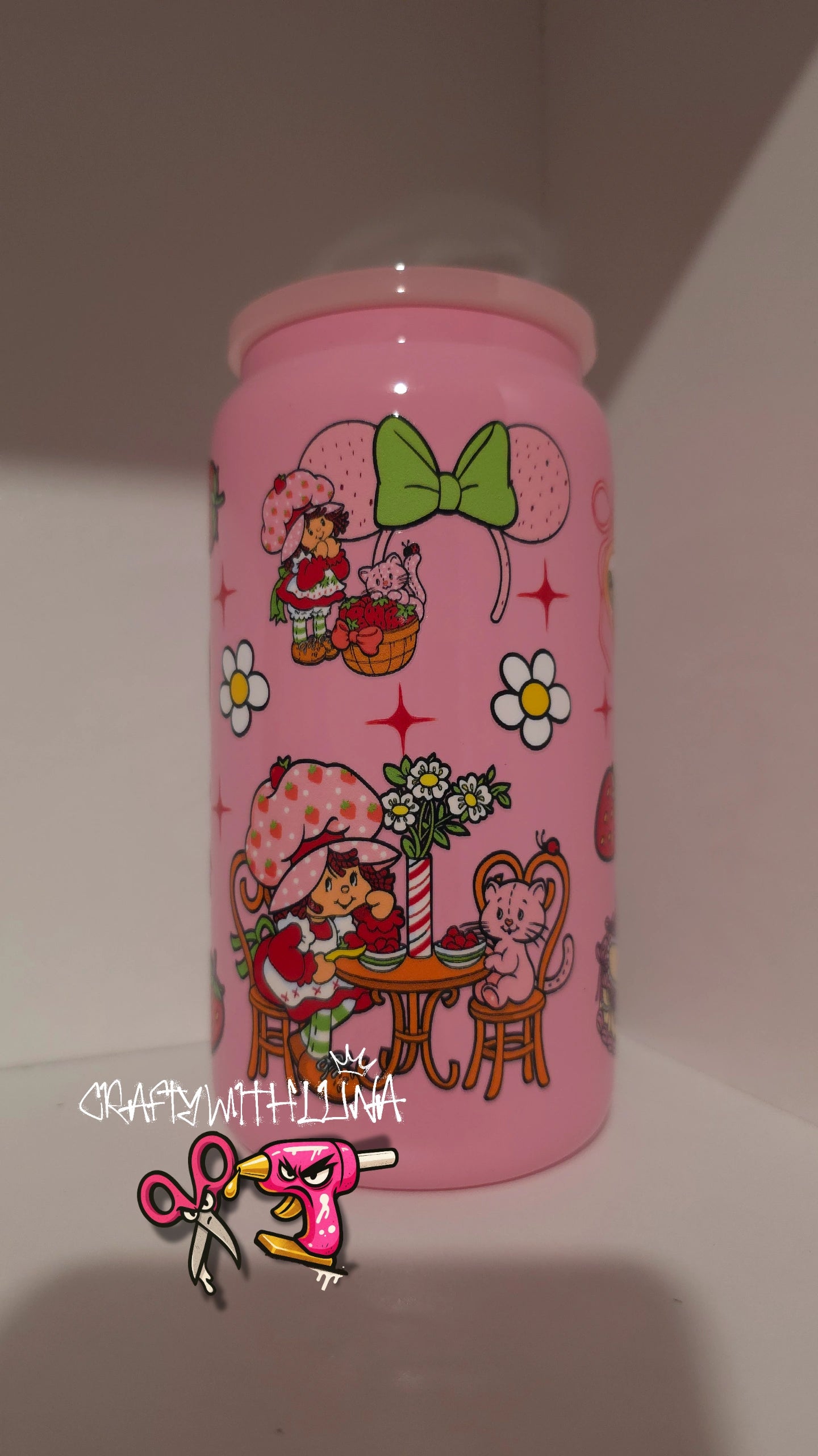 Glass Strawberry Picnic 🍓