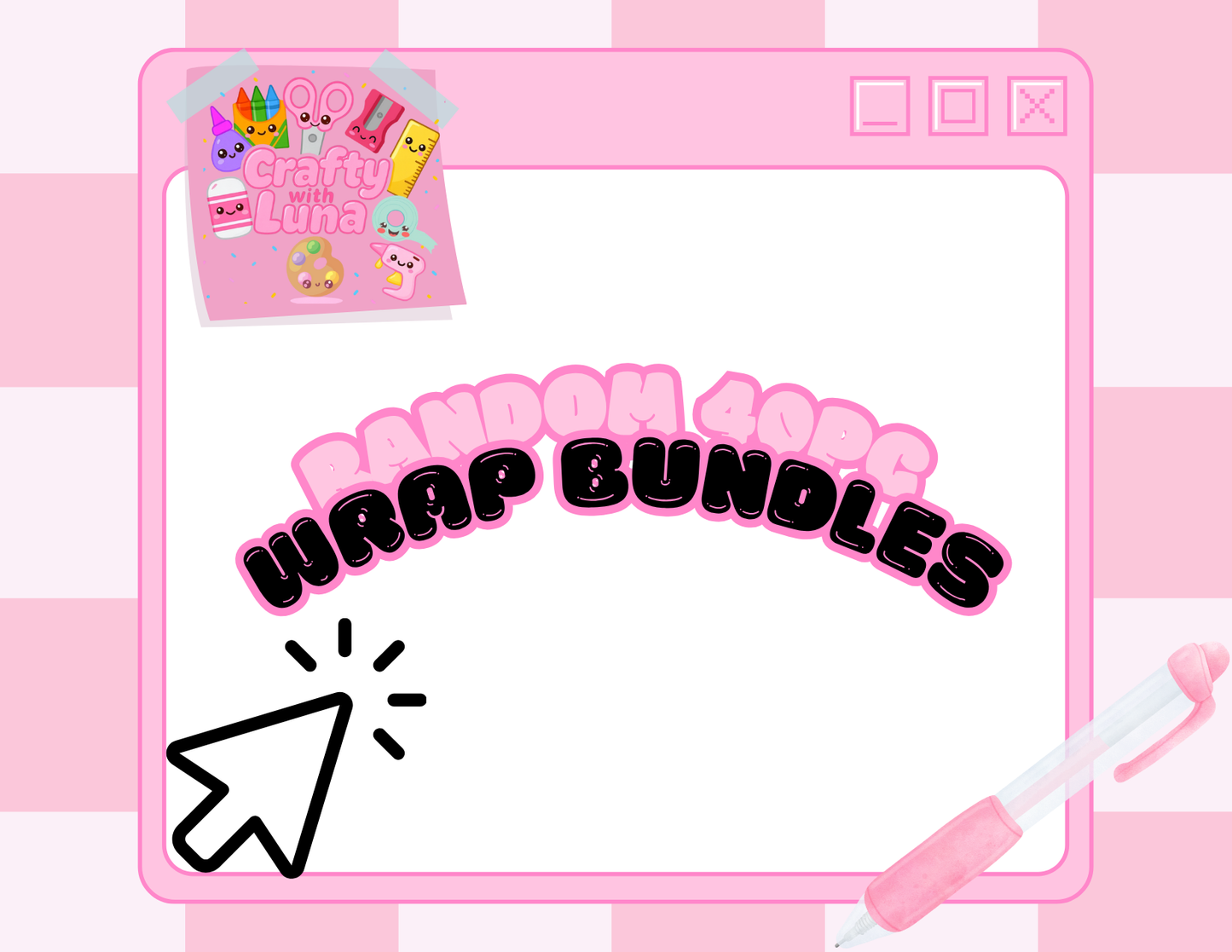 40pc Super Wrap Bundles
