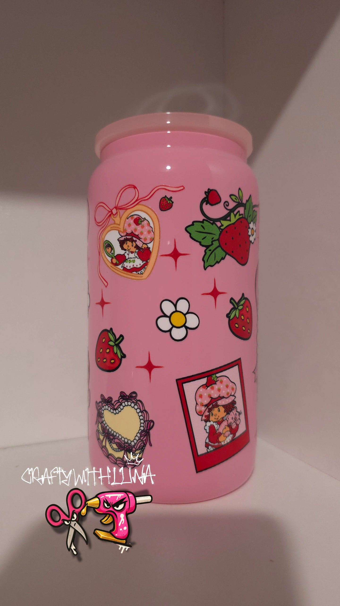 Glass Strawberry Picnic 🍓