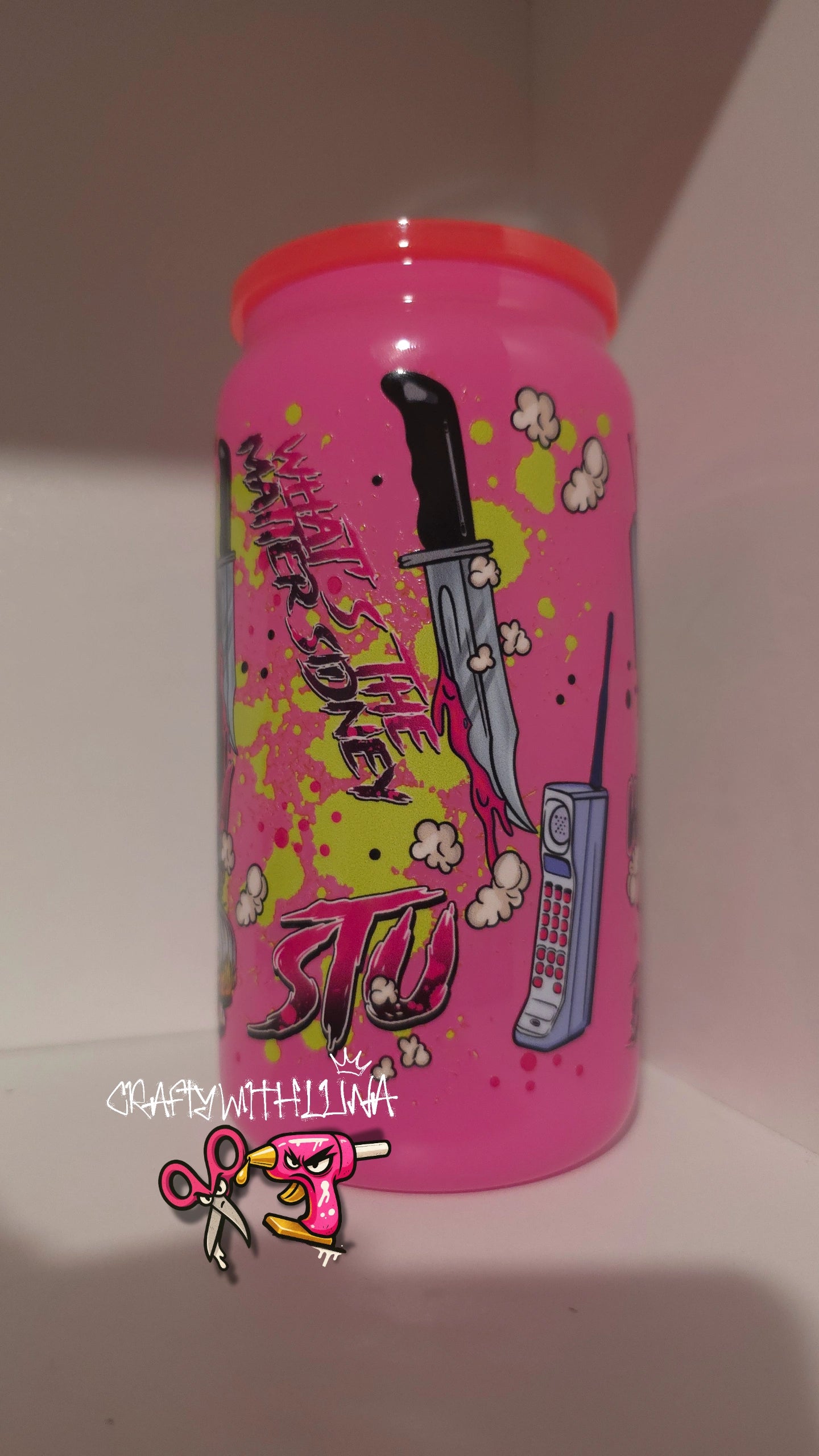 Glass Ghost Face 👻