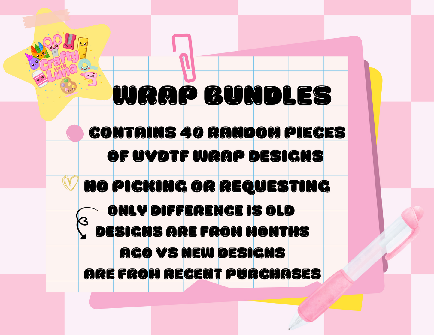 40pc Super Wrap Bundles